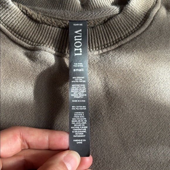 Vuori Restore Crop Crew - Picture 6 of 6